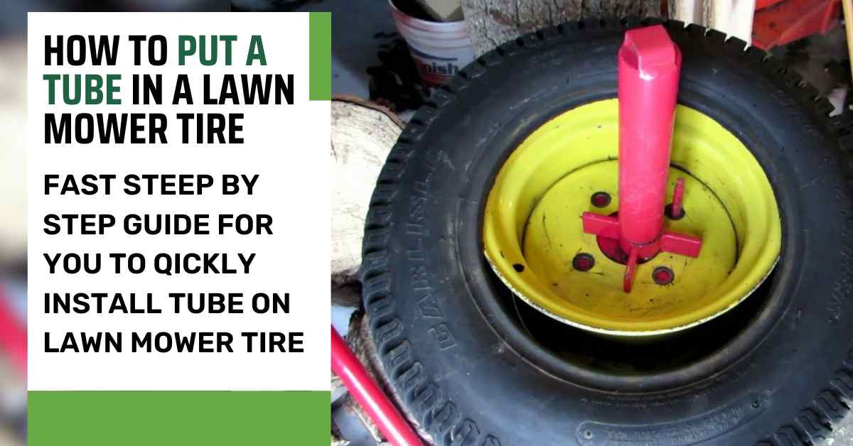 mower tyres and tubes
