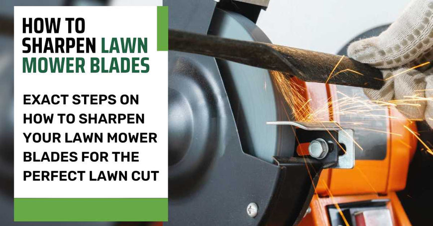 guide on how to sharpen lawn mower blades