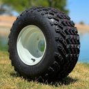 18x9.50-8 Excel Sahara DOT All-Terrain Tires and 8” OEM Steel Wheels