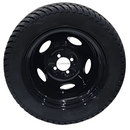 24X12.00-14 NDX AIR-LESS GRASS MASTER ASSEMBLY 4-4 -2.25 BLACK 14X10.5, 2.835 PILOT, .563 BOLT, -1.00 OS