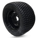 26X12.00-16 NDX AIR-LESS GRASS MASTER ASSEMBLY 5-4.5 +.50 BLACK 16X10.5, 3.13 PILOT, .563 BOLT, +0.5 OS