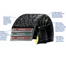 26X9N14 MICHELIN TWEEL UTV 5X4.5IN BLK